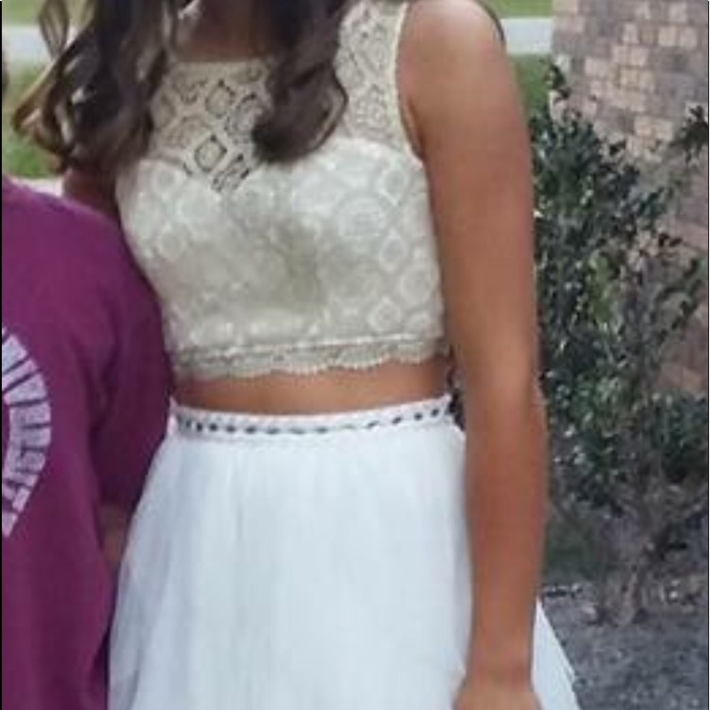 2 piece Homecoming Dress